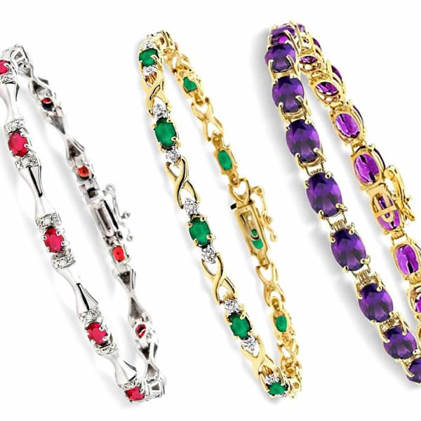 Shop All Gemstone Bangels and Bracelets  Van Adams Jewelers Snellville, GA